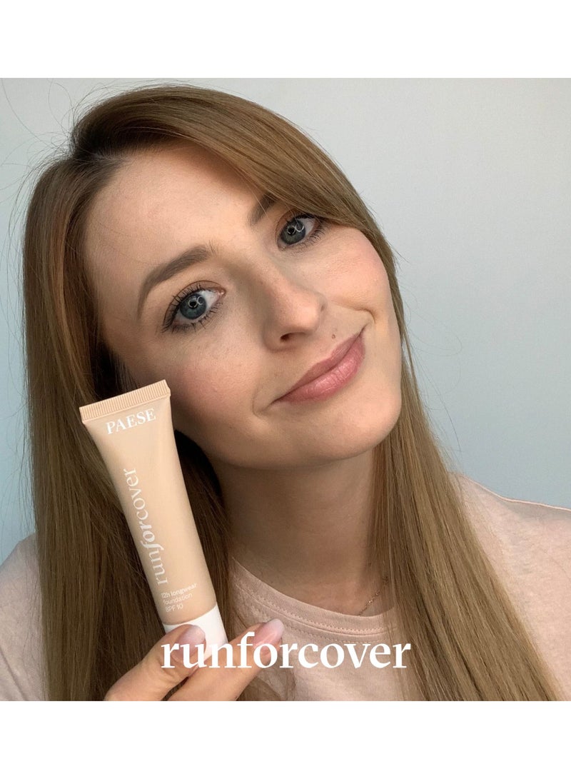 Foundation 12h Longwear run for cover SPF 10 50N Natural