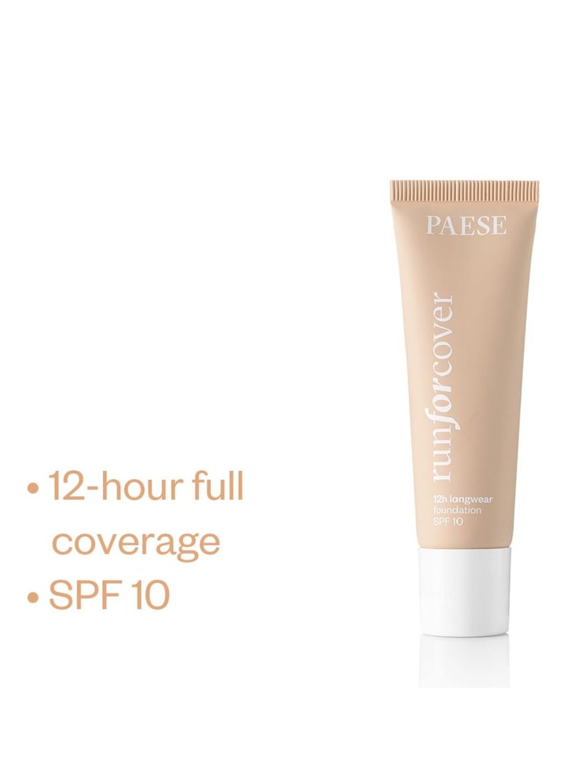 Foundation 12h Longwear run for cover SPF 10 50N Natural