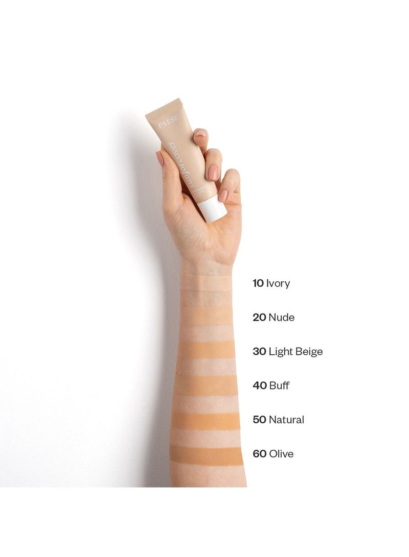 Foundation 12h Longwear run for cover SPF 10 50N Natural