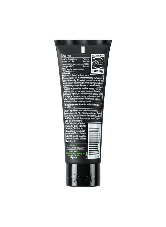 Morning Facial Moisturizer For Men (Am) : Lightweight Hydrating & Safe For Sensitive Skin : Smoother & Softer Skin : Spf 20 Face Lotion : Contains Calendula & Plantain : 25 Ounce