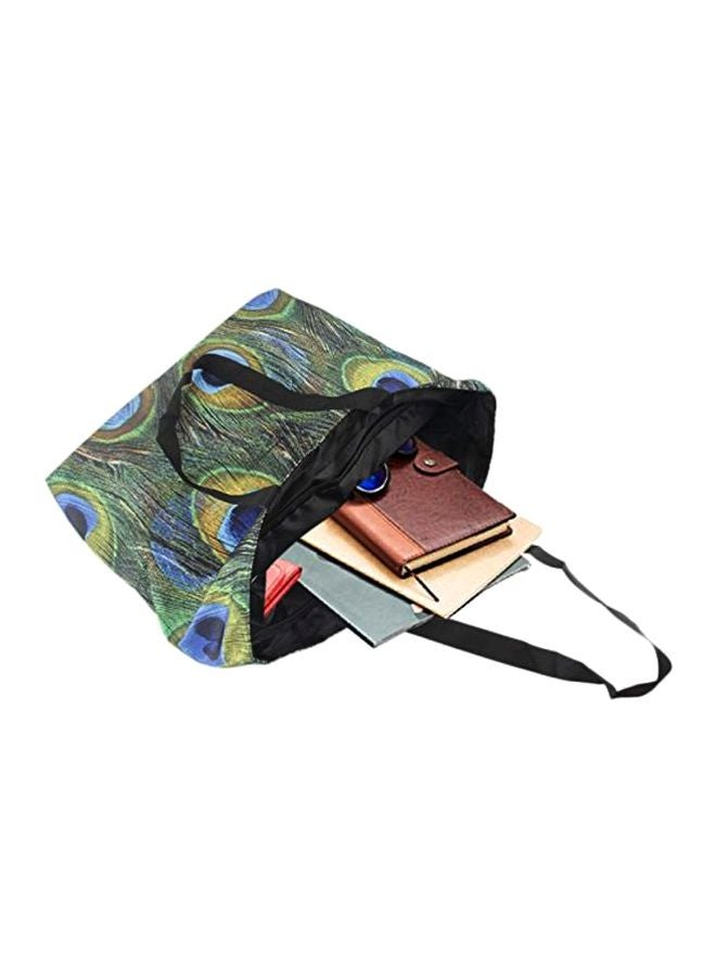 Waterproof Tote Bag Green/Blue/Black