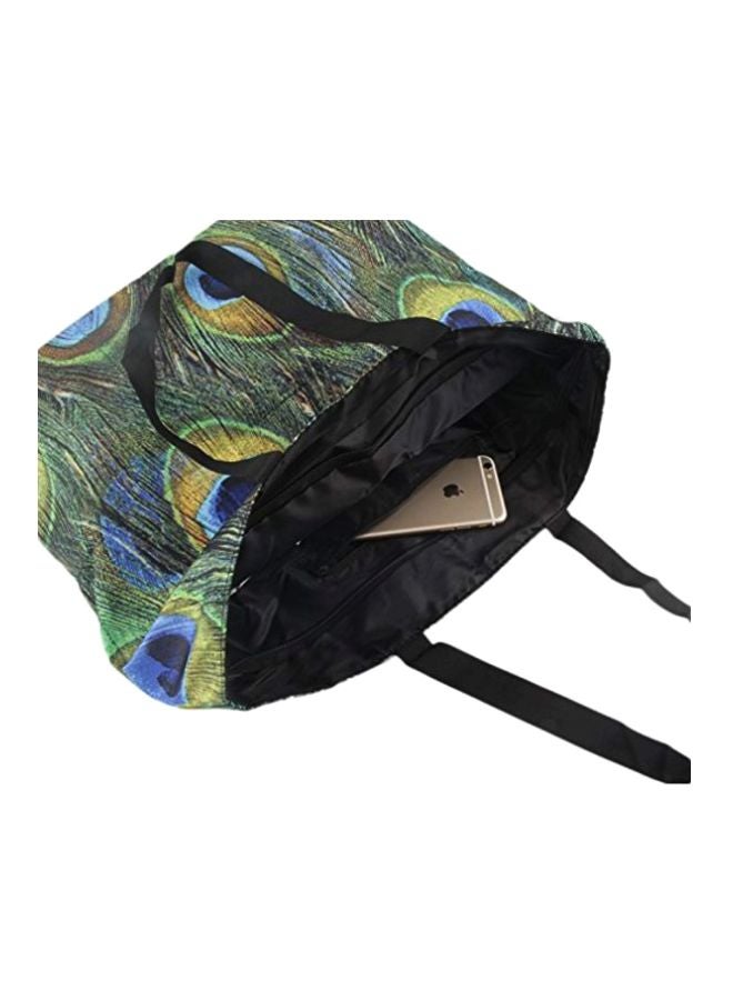 Waterproof Tote Bag Green/Blue/Black