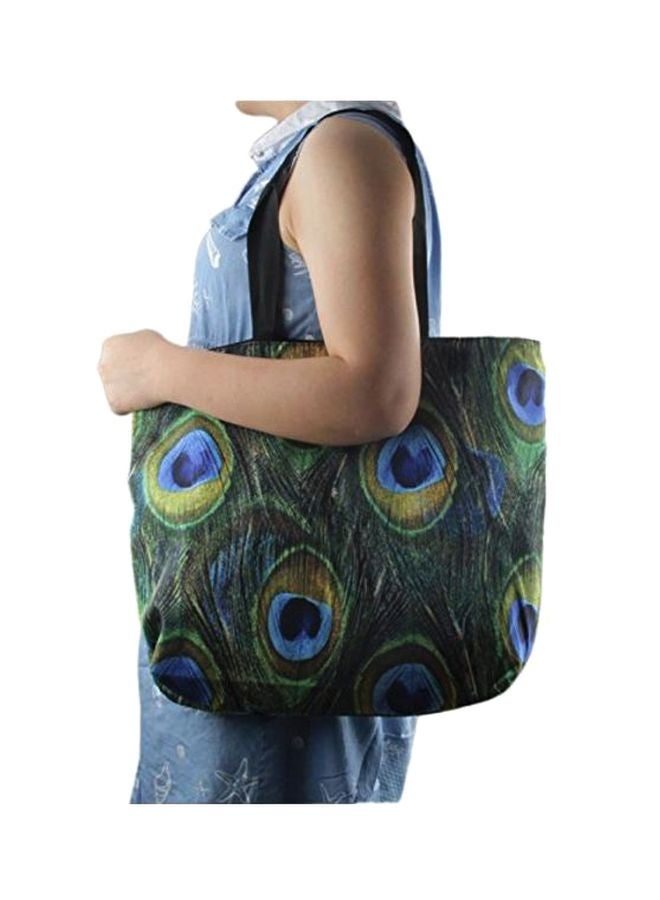 Waterproof Tote Bag Green/Blue/Black