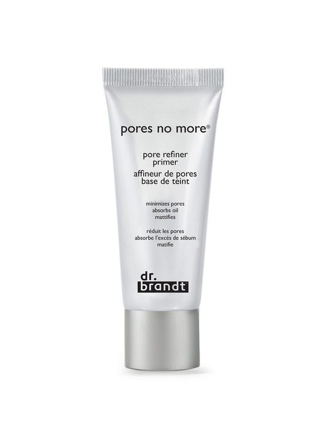 Dr Brandt Pores No More Pore Refiner Primer Travel Size Pore Refiner and Makeup Primer Mattifies Skin and Refines the Look of Pores (05 fl oz)