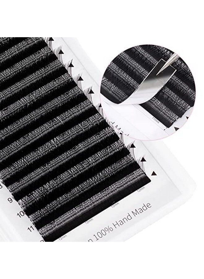 YY Eyelash Extension Lashes D Curl 007mm 815mm Faux Mink Cluster Lash Extensions Soft Y Lashes Extensions Premade (815MM 007D)