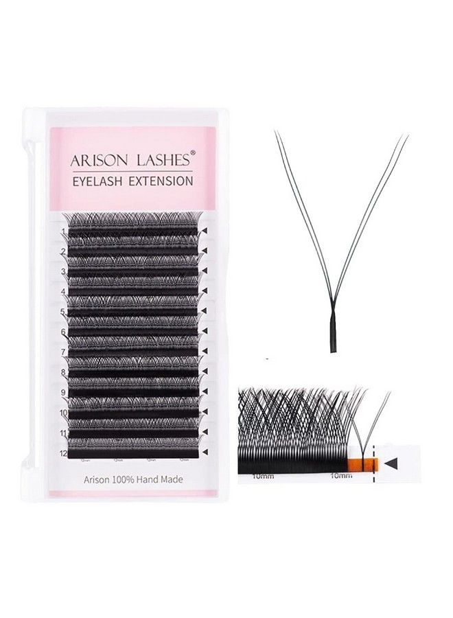 YY Eyelash Extension Lashes D Curl 007mm 815mm Faux Mink Cluster Lash Extensions Soft Y Lashes Extensions Premade (815MM 007D)