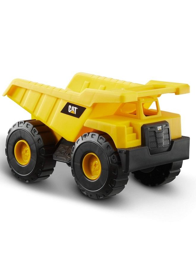 Toys Official Construction 10 Inch Plastic Dump Truck Toy Yellow Black 82021AZ004
