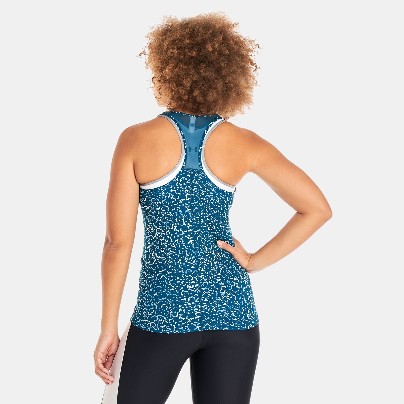 Women's HeatGear® Armour Racer Print Tank Top