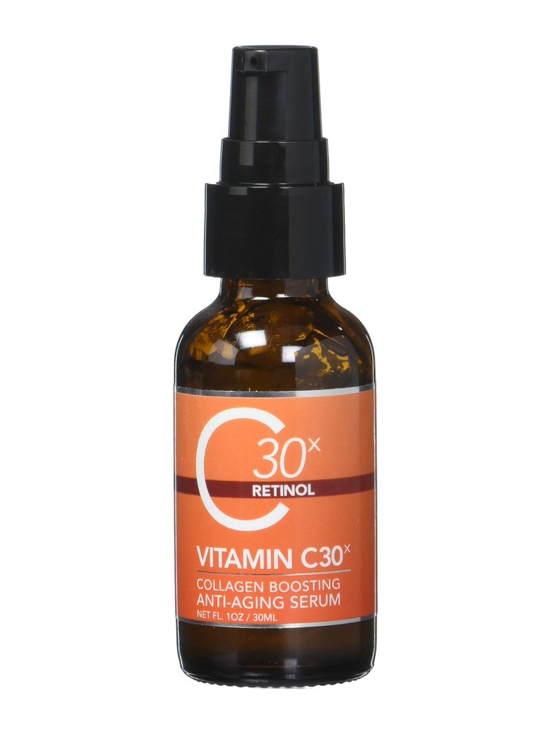 Vitamin C30x Retinol Collagen-Boosting Antiaging Serum 30ml
