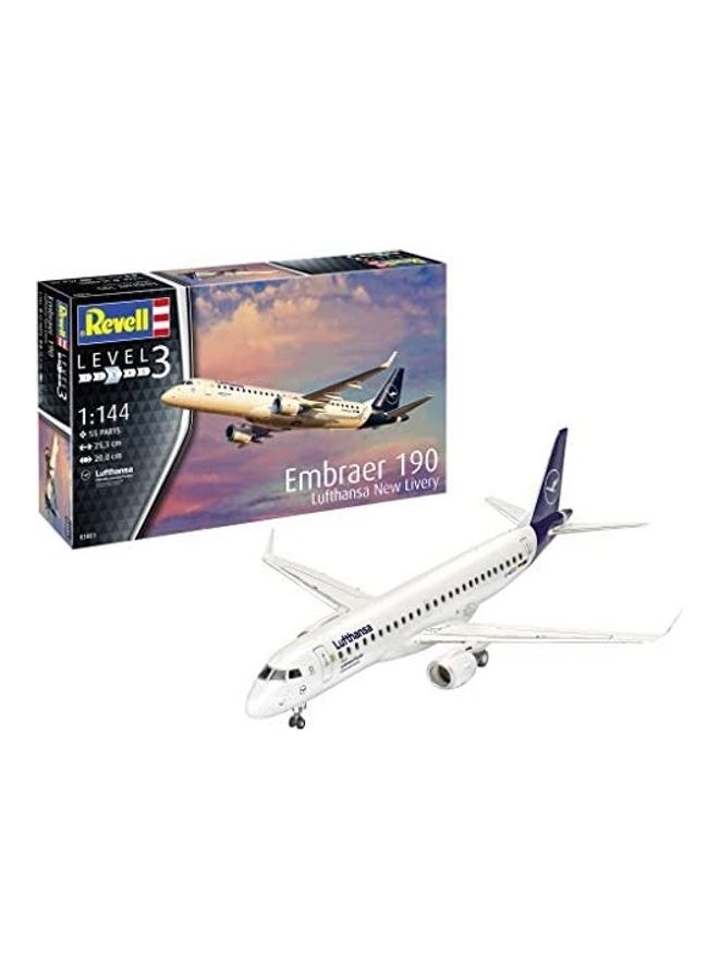 190 Lufthansa New Livery Plastic Model Kit
