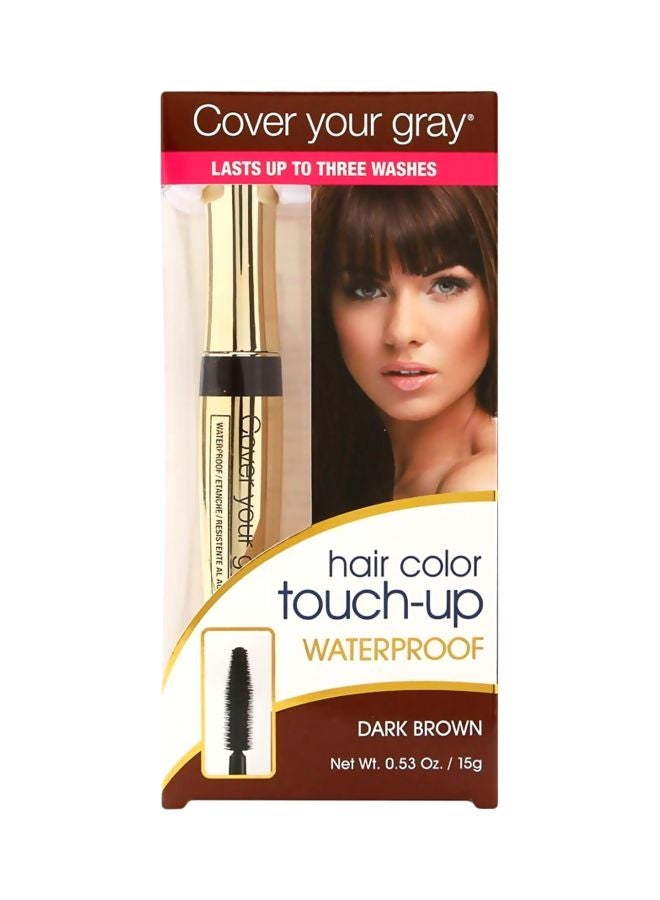 Waterproof Hair Colour Touch-Up Dark Brown 15grams