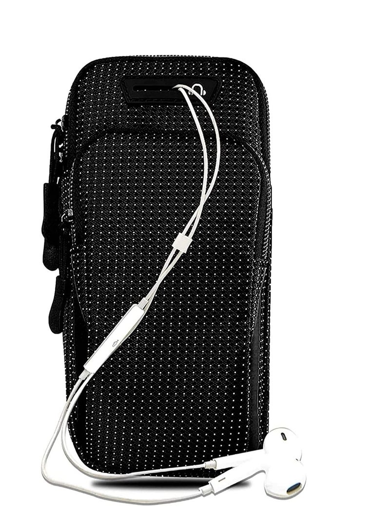 Armband for Running Workout for iPhone 12 11 Pro Max Xs Xr X 8 7 6s 6 Plus Cell Phone Holder, for Samsung Galaxy Note S10 S9, Waterproof Phone Pouch for Running iPhone Armband Men Women