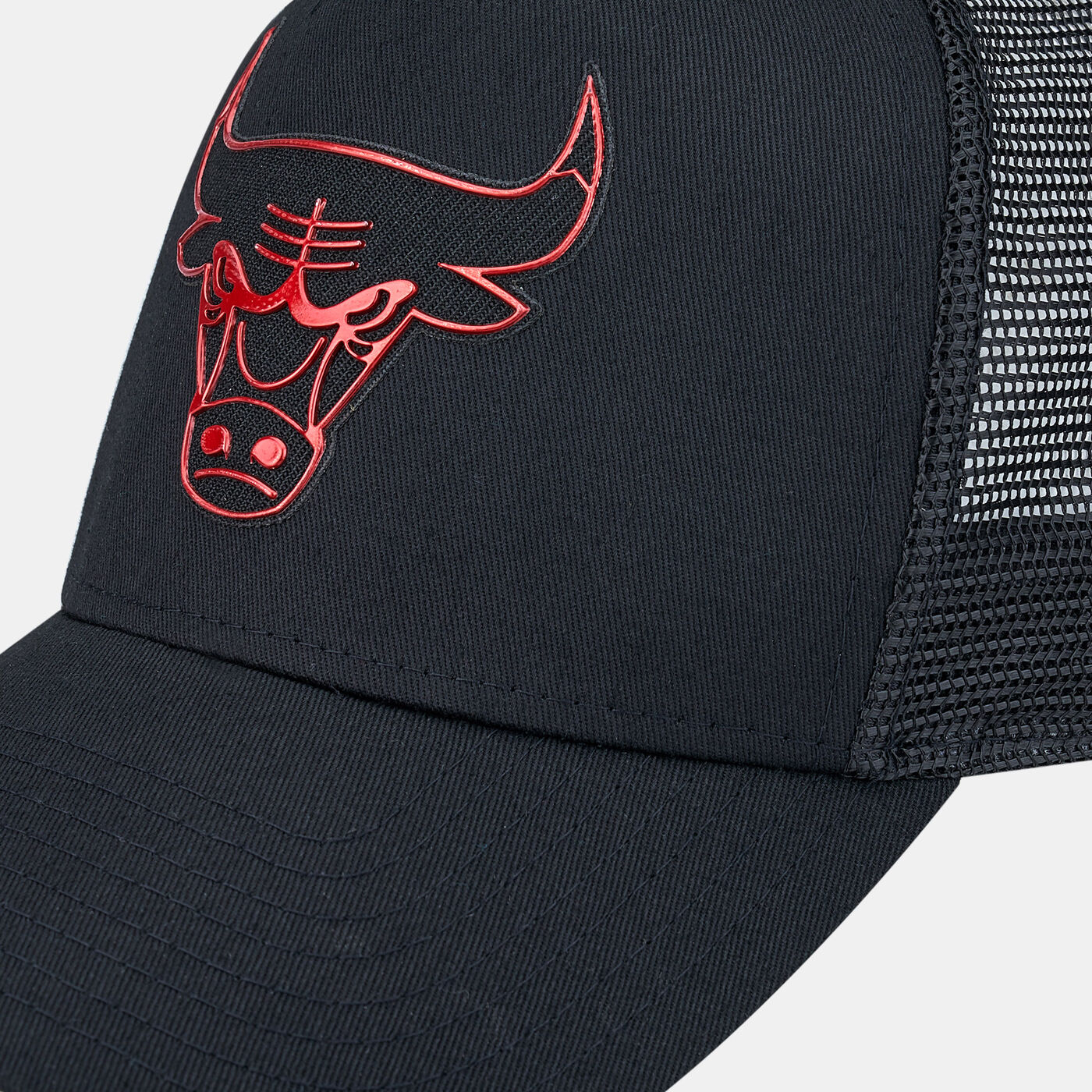 Men's Foil Logo Chicago Bulls Trucker Cap