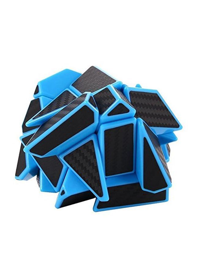 Ghost 3X3 Blue Magic Cube 3X3 Ghost 3X3X3 Speed Cube With Black Carbon Fiber Stickers