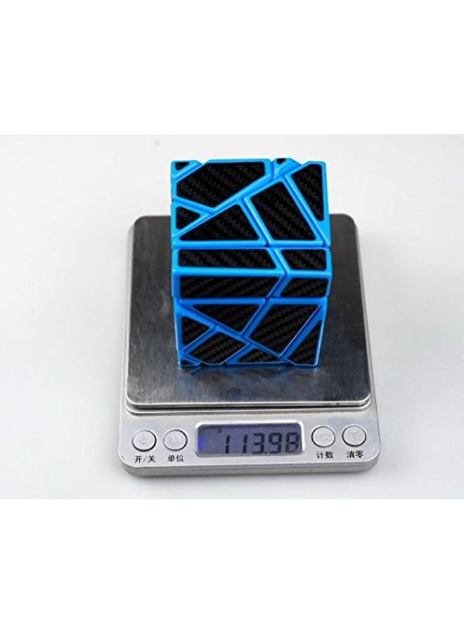 Ghost 3X3 Blue Magic Cube 3X3 Ghost 3X3X3 Speed Cube With Black Carbon Fiber Stickers