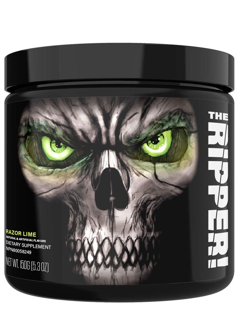 The Ripper Fat Burner, Razor Lime Flavor, JNX Sports, 30 Servings