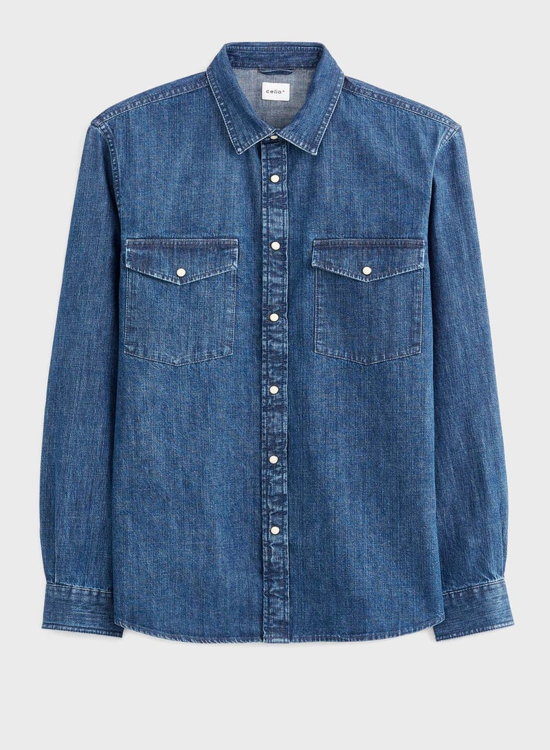 Denim Morden Fit Shirt