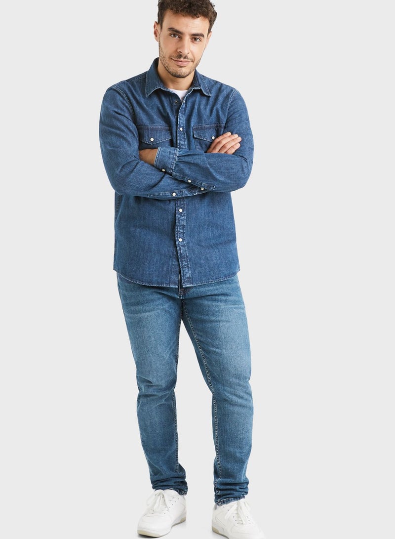 Denim Morden Fit Shirt