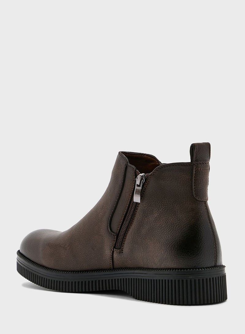 Platform Chelsea Boots