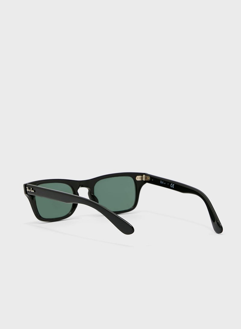 0Rj9083S Junior Burbank Rectangle Sunglasses