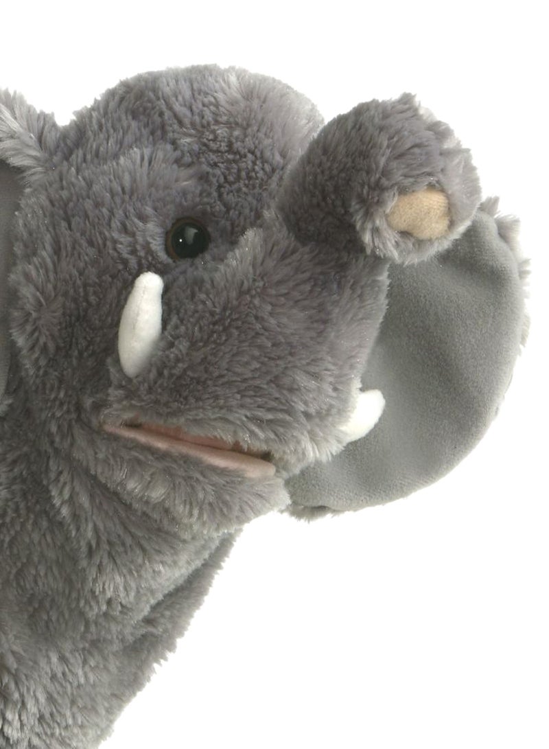 Elephant Hand Plush Puppet 10inch