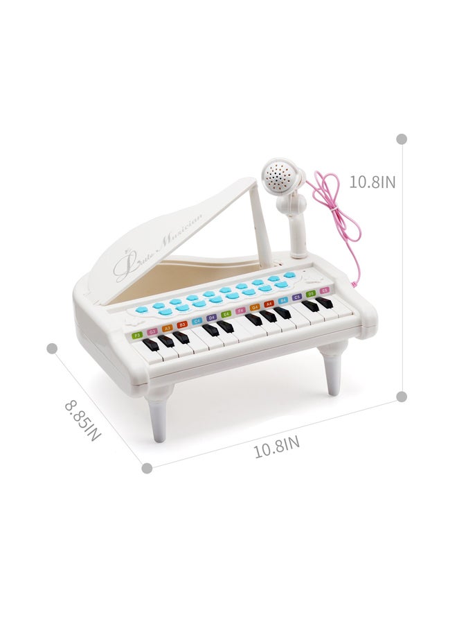 Piano Keyboard With Microphone