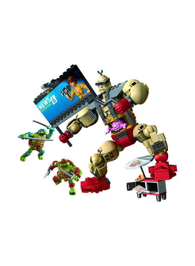 DMW32 305-Piece Teenage Mutant Ninja Turtles Collectors Krang's Rampage Building Set DMW32 305 10+ Years