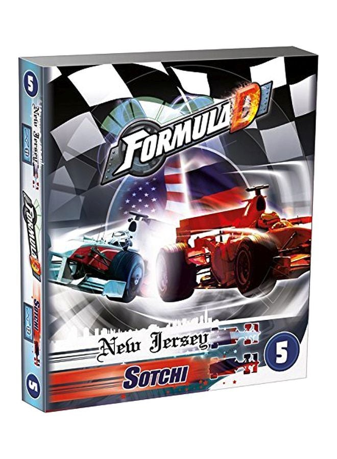 Formula D Exp 5 Sotchi Board Game FDC05