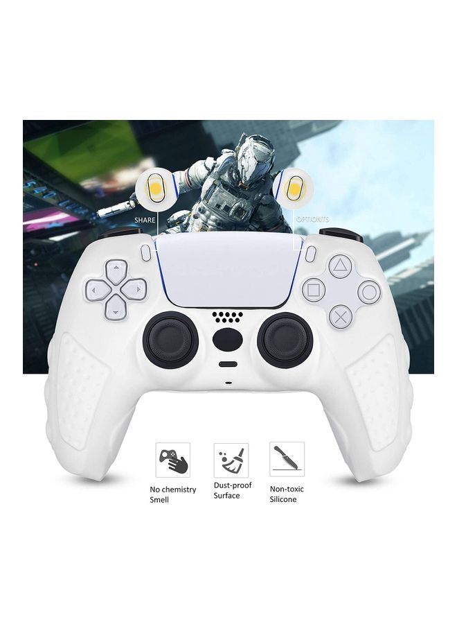 Anti Slip Silicone Grip Case Protector For Sony PlayStation 5 Controller