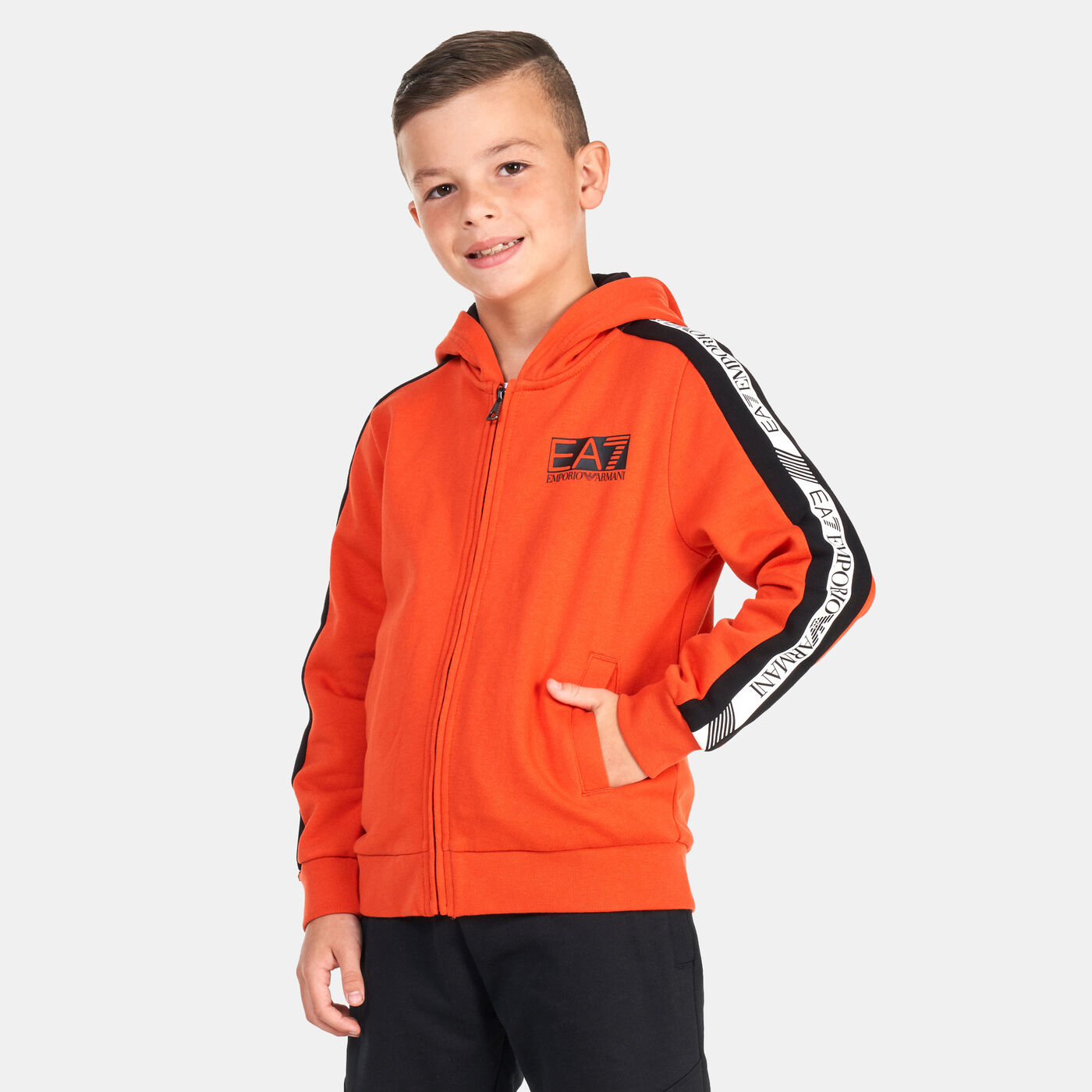 Kids' Train Logo Series Hooded Jacket