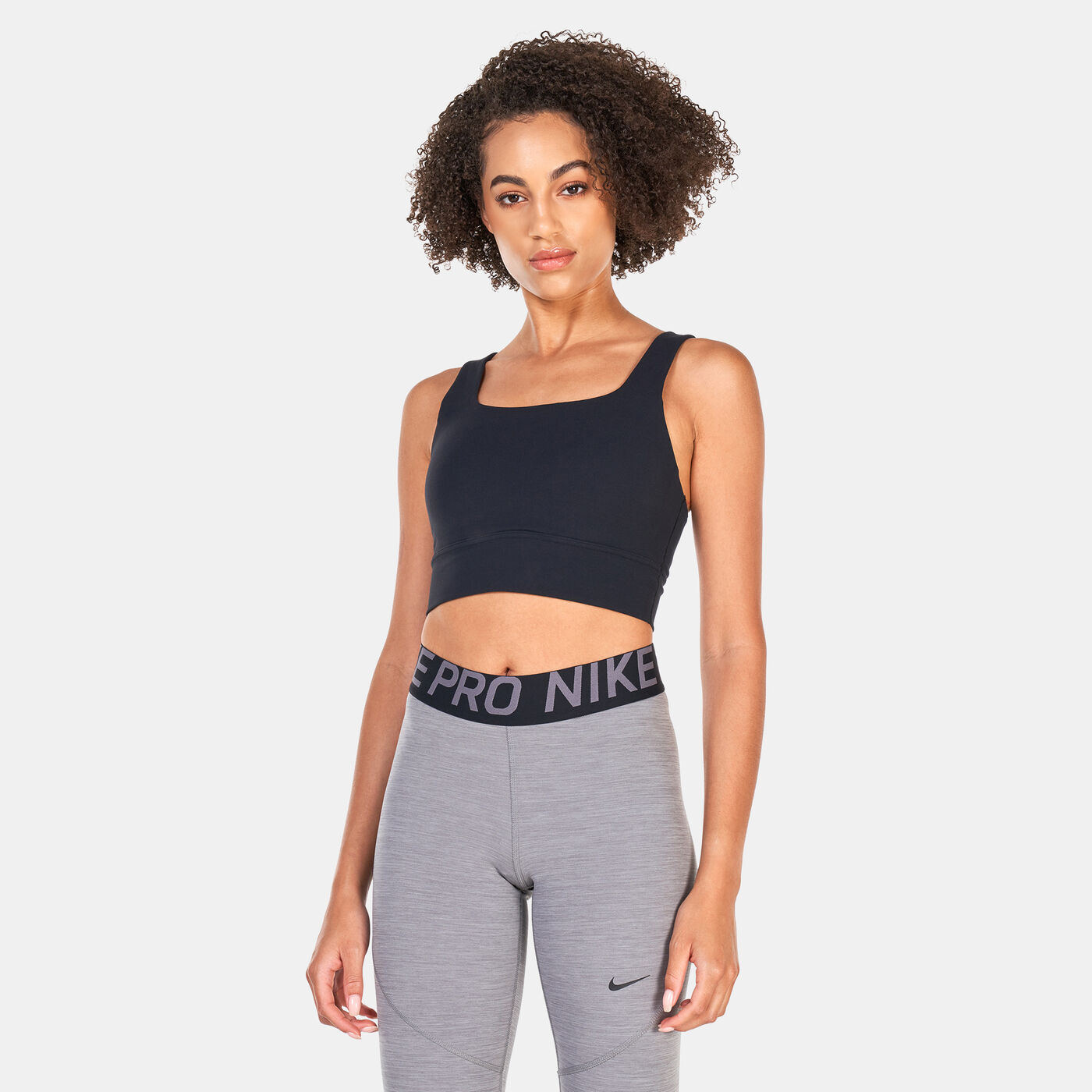 Women's Dri-FIT Zenvy Medium-Support Longline Training Sports Bra