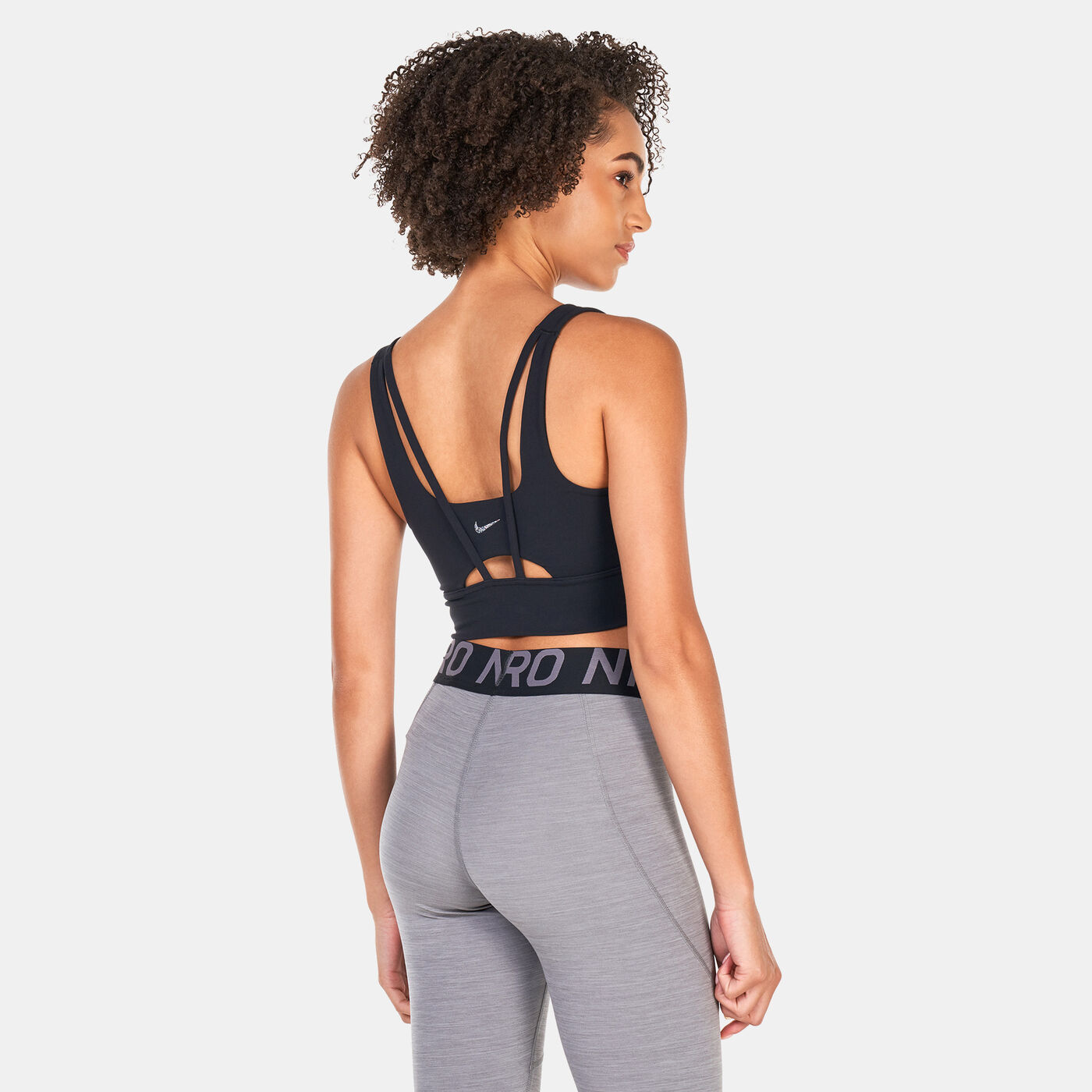 Women's Dri-FIT Zenvy Medium-Support Longline Training Sports Bra