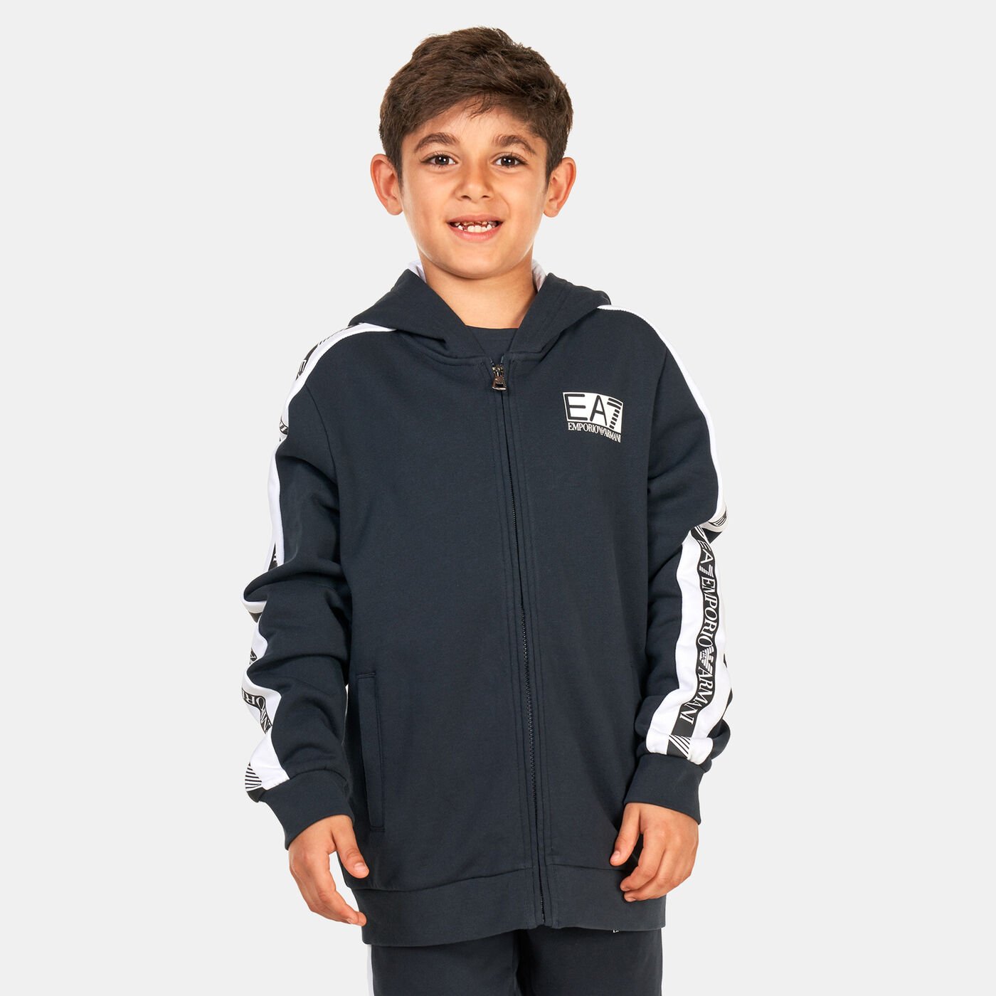 Kids' Train Logo Series Hooded Jacket