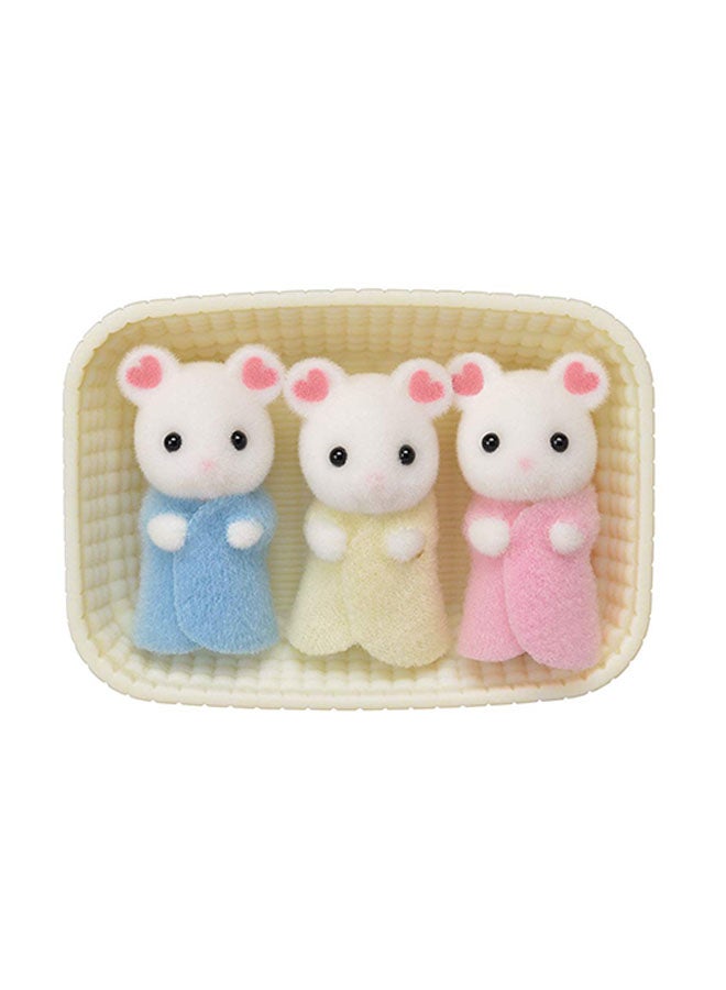 Marshmallow Mouse Figure Set