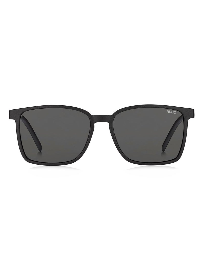 Men Rectangular Sunglasses HG 1128/S MTT BLACK 56