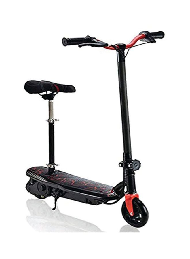 Electric Scooter With Rotatable Handlebar For Smooth Control And Portable Folding Design Black 105x95x30cm