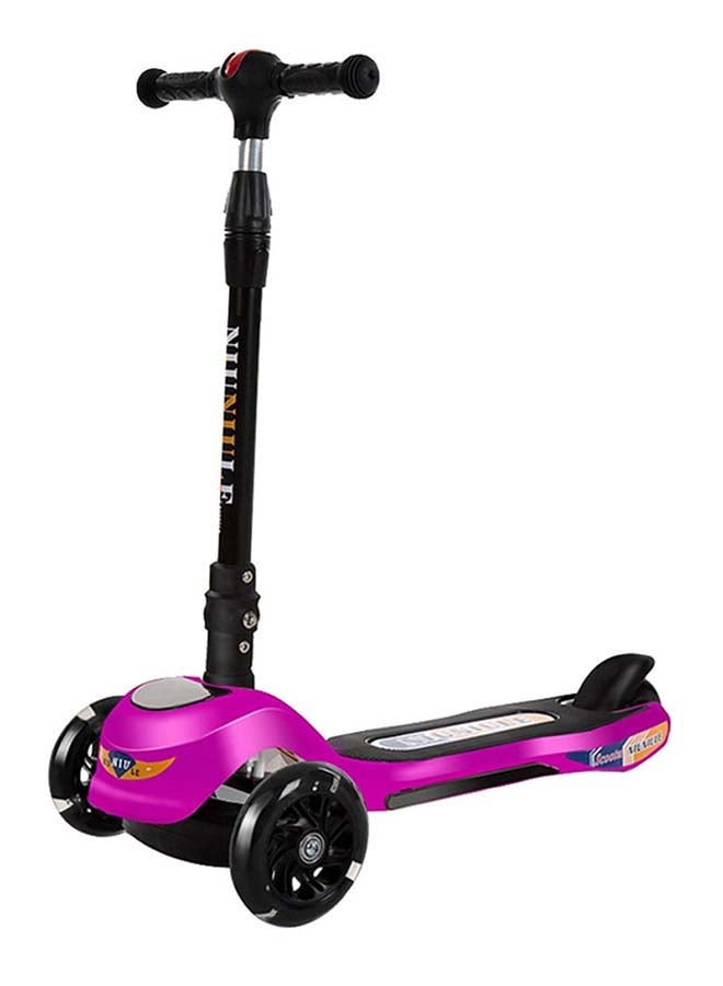Standard Wheel Scooter With Built-In Lighting And Music Multicolour