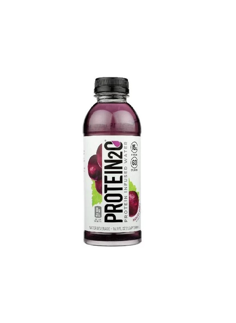 Whey Protein Infused Water with Harvest Grape 500ml