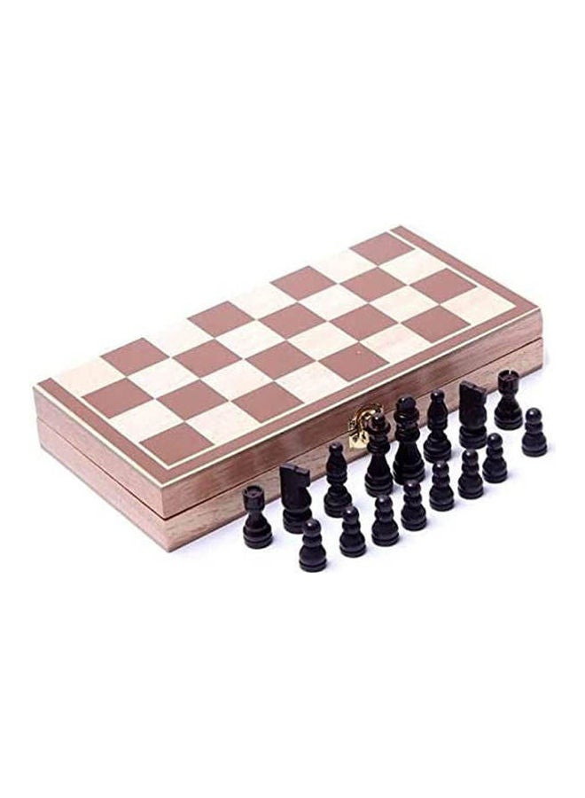Wooden Spelling High-Grade Chess Folding Chess