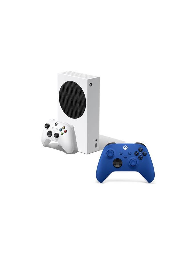 Xbox Series S 512 Gb Digital Console With Extra Wireless Controller Shock Blue