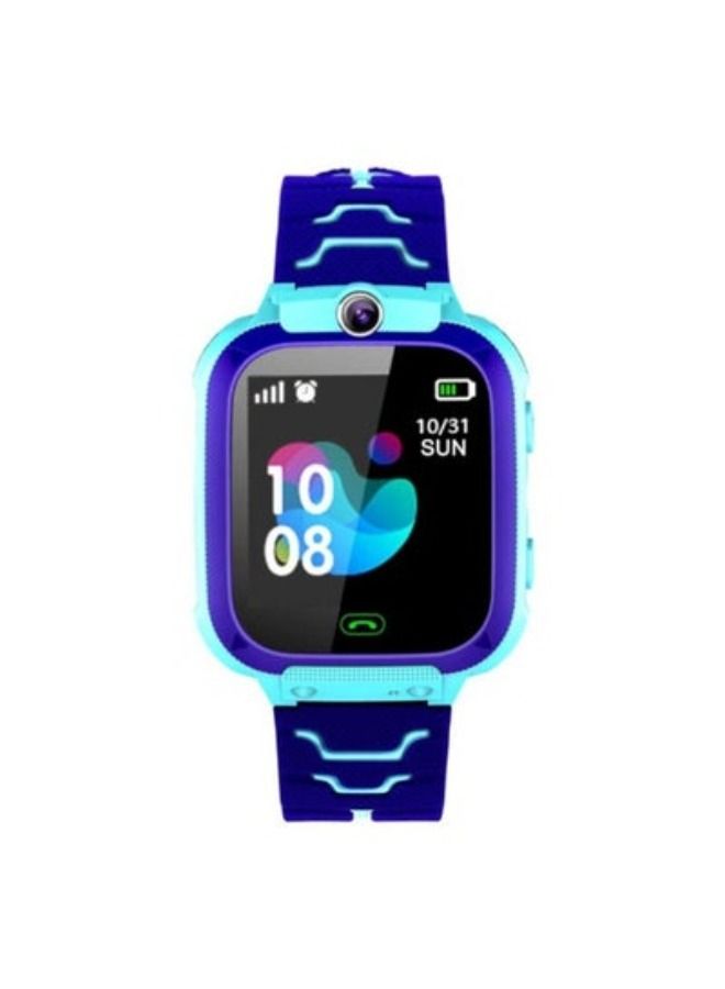 Kids Phone Wrist Watch Smartwatch For Boys Girls With Sim Card Photo Waterproof GPS Tracker Child Kids Smart Watch Blue/Black/Purple Children's Smart Watch