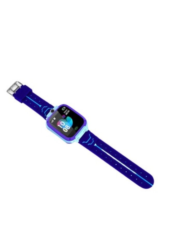 Kids Phone Wrist Watch Smartwatch For Boys Girls With Sim Card Photo Waterproof GPS Tracker Child Kids Smart Watch Blue/Black/Purple Children's Smart Watch