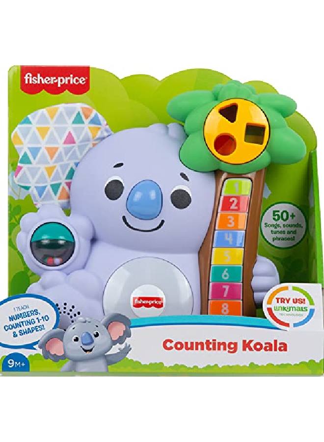 Linkimals Counting Koala Musical Learning Toy For Babies And Toddlers