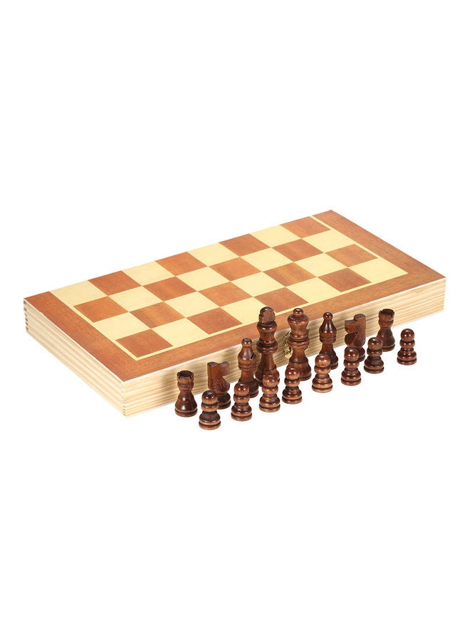 Chess Set with Folding Board