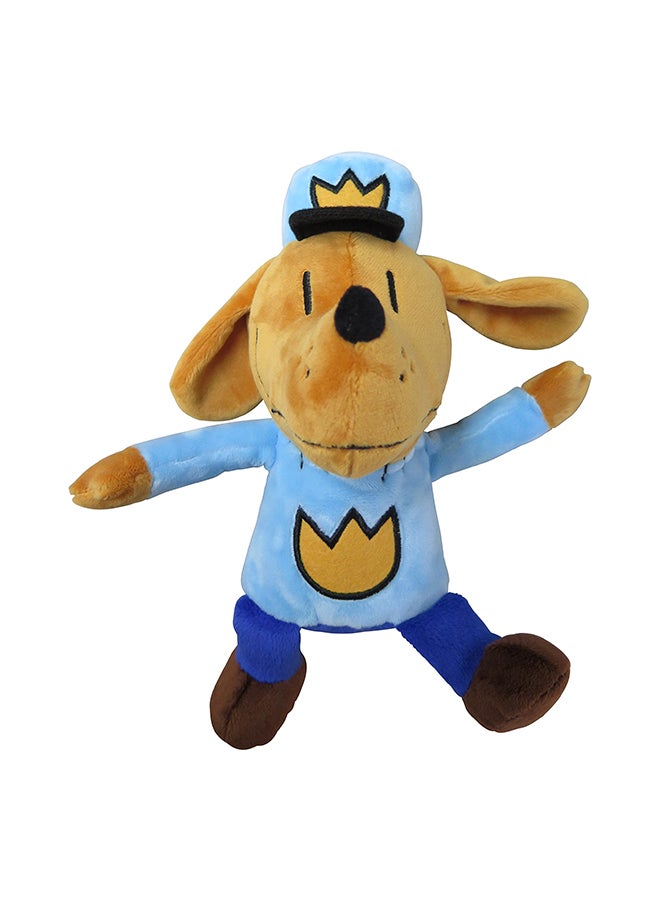 Man Plush Dog Toy 5 x 5.5 x 9.5inch