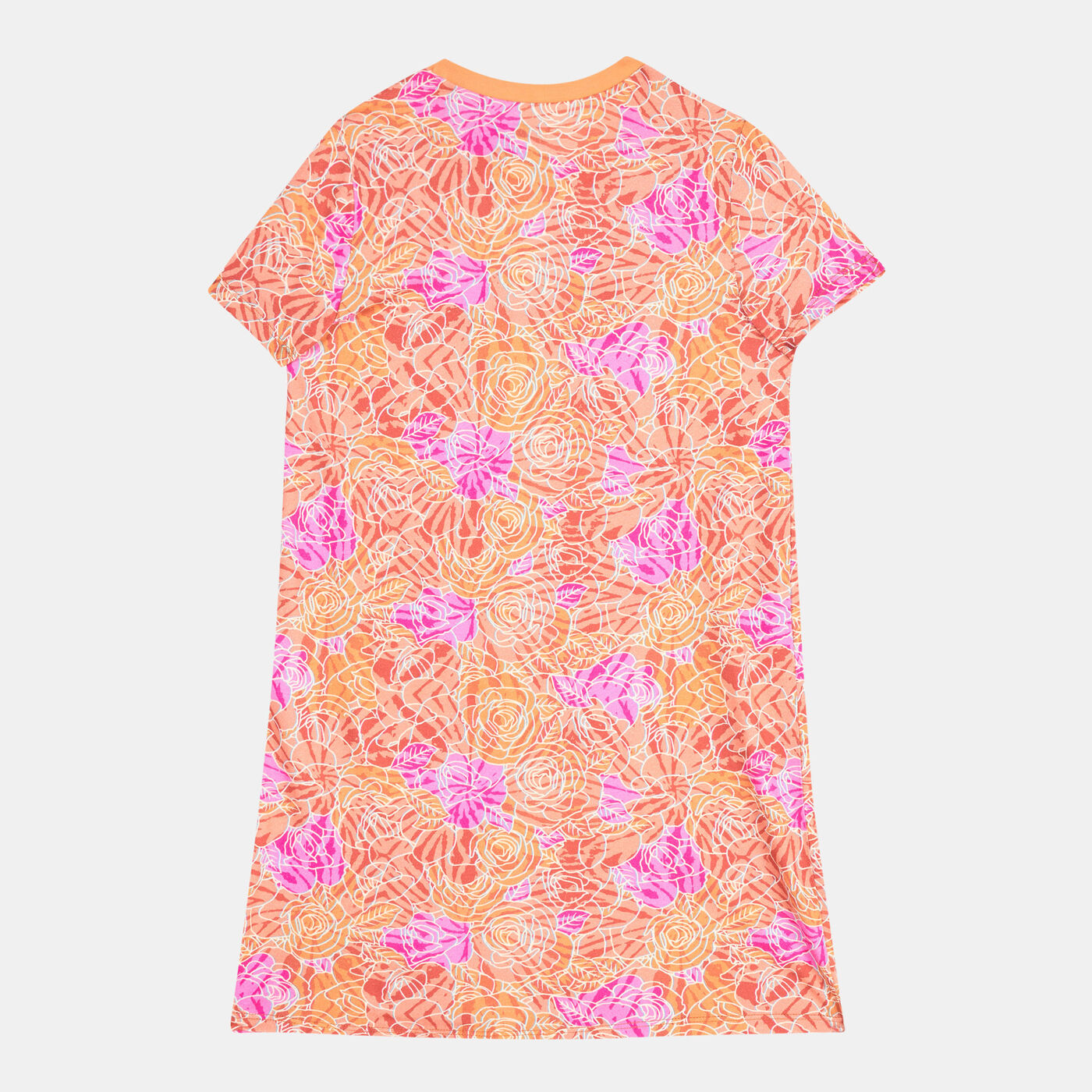 Kids' Floral Camo T-Shirt Dress