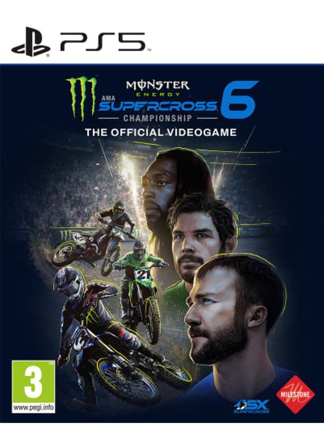 PS5 Monster Energy Supercross - The Official Videogame 6 PEGI - Racing - PlayStation 5 (PS5)