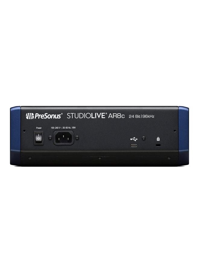 StudioLive AR8C USB Mixer 167374 Black/Blue/White