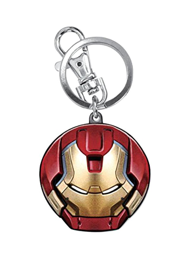 Marvel Avengers 2 Hulkbuster Colored Pewter Key Ring Action Figure