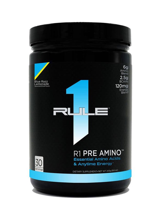 Pre Amino Blue Razz Lemonade Protein